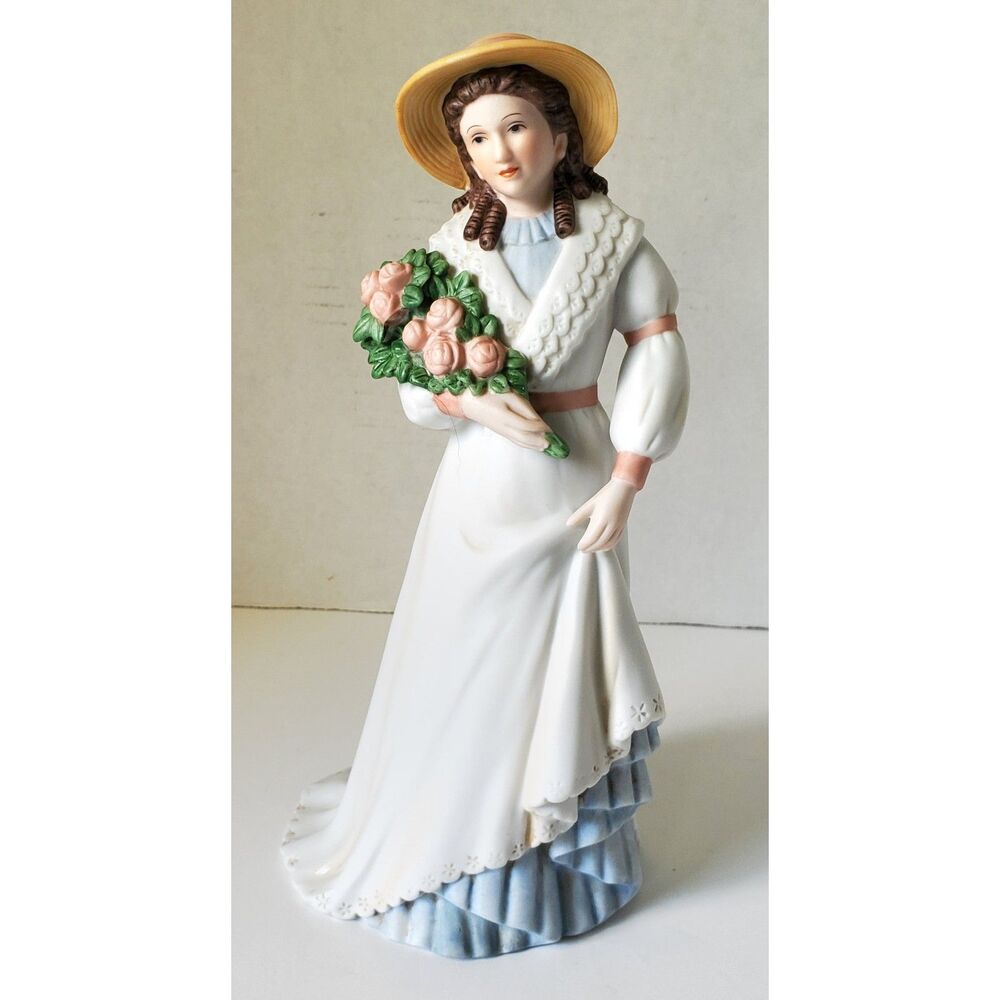 Homco #1468 Charlotte Rose Porcelain Figurine 8½" Tall